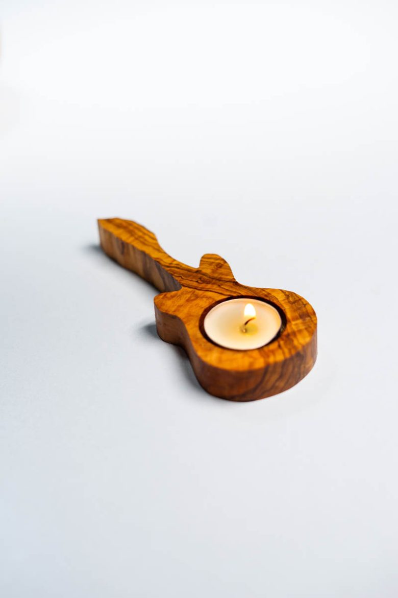 Guitar Candle Handler